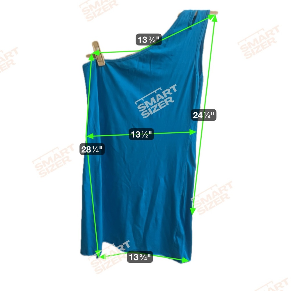 VENUS One Shoulder Dress in Blue